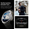 ACS10009 - Galaxy Watch 8 44mm Bezel Tune in sliver spin like before. enjoy smooth, interference free rotation in any direction just like the original bezel.
