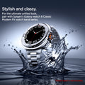 ACS10017 - Galaxy Watch 8 Bezel Tune Pro in sliver  stylish and classy. For the ultimate unified look, pair with spigen's galaxy watch 8 modern fit band series. watch band is not included.