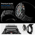 ACS08427 - Galaxy Watch Ultra (47mm) Rugged Armor Pro in Matte Black premium build. all in one solution with a built in watch band, bezel protection, and sleek style.