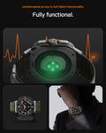 AMP10147 - Galaxy Watch Ultra WBF0 in green showing uninterrupted access to full watch functionality.