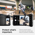 ACS05111 - Galaxy Z Flip 4 Case Tough Armor in black protect what's important. Internal raised edges and external casing help keep its pristine conition.