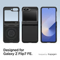 ACS09807 - Galaxy Z Flip 7 FE Series Tough Armor Pro (MagFit) in black designed for galaxy Z flip 7 FE.