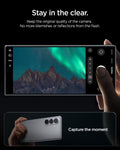 AGL09584 - Galaxy Z Flip 8 Series - Optik Pro EZ Fit showing a photo taken with the Galaxy Z Flip 8's camera showing a clear aurora and mountain landscape