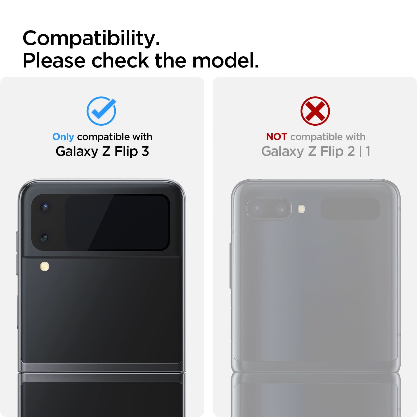 Galaxy Z Flip 3 Series Lens Protector + Hinge Film - Spigen.com