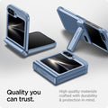 ACS08361 - Galaxy Z Flip 7 FE Case Tough Armor Pro in Sierra Blue showing the quality you can trust. High quality materials crafted with durability & protection in mind