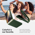 ACS11159 - Galaxy Z Flip 7 Nano Pop (MagFit) in Avo Green showing colorful is our favorite. Duo-tone elevates the overall aesthetic, unique to this case