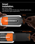 AGL09576 - Galaxy Z Fold 7 Series - GLAS.tR EZ Fit Pro smart installation. Pull, press, slide. the advanced EZ fit pro tray ensures quick easy and flawless glass application.
