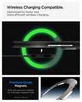 ACS11499 - Galaxy Z Fold 8 Ultra Tough Armor Pro (Mag Fit) Black showing it is wireless charging compatible.  Optimized for faster and more efficient wireless charging.