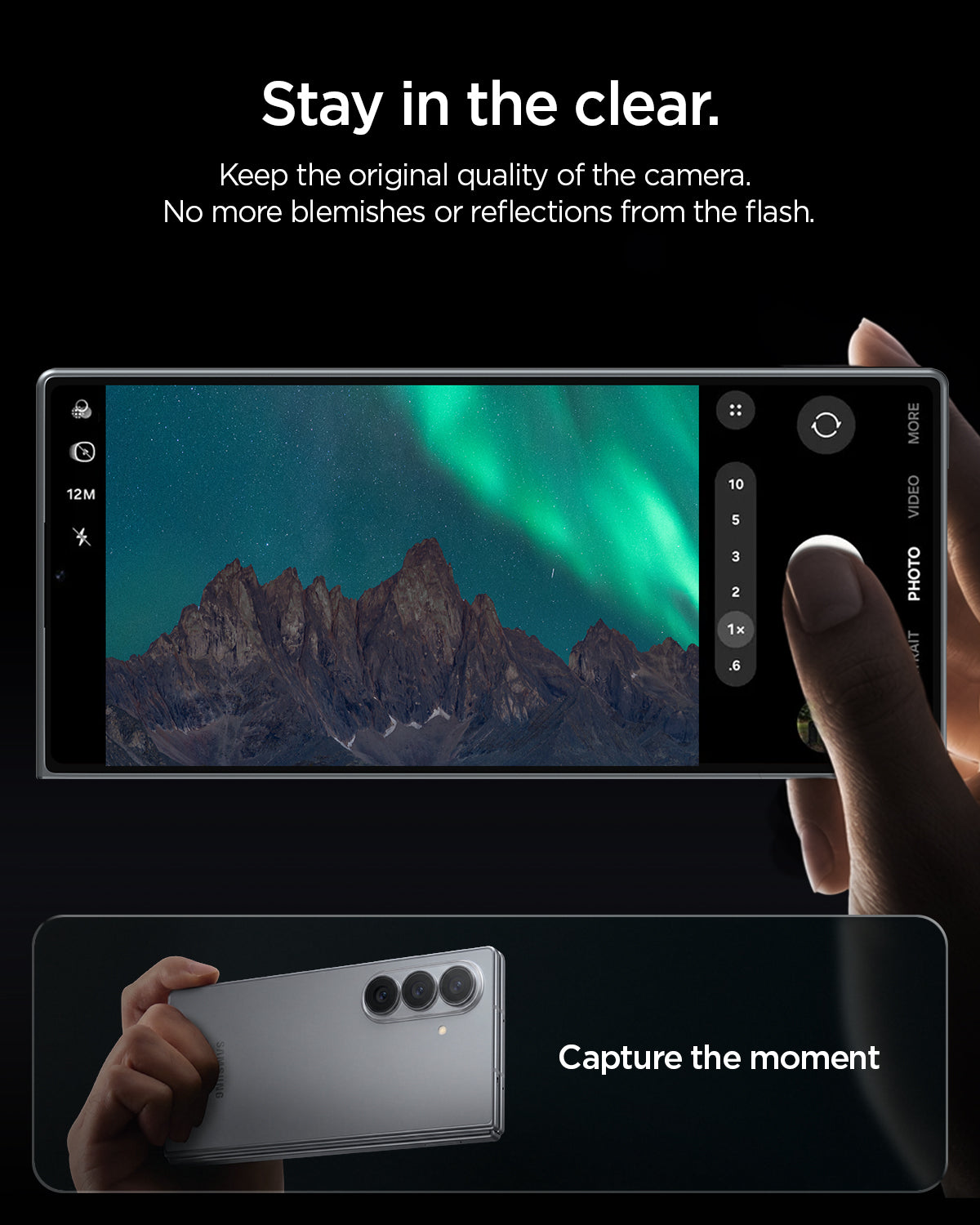Galaxy Z Fold 8 Optik Pro EZ Fit Lens Protector - Spigen.com