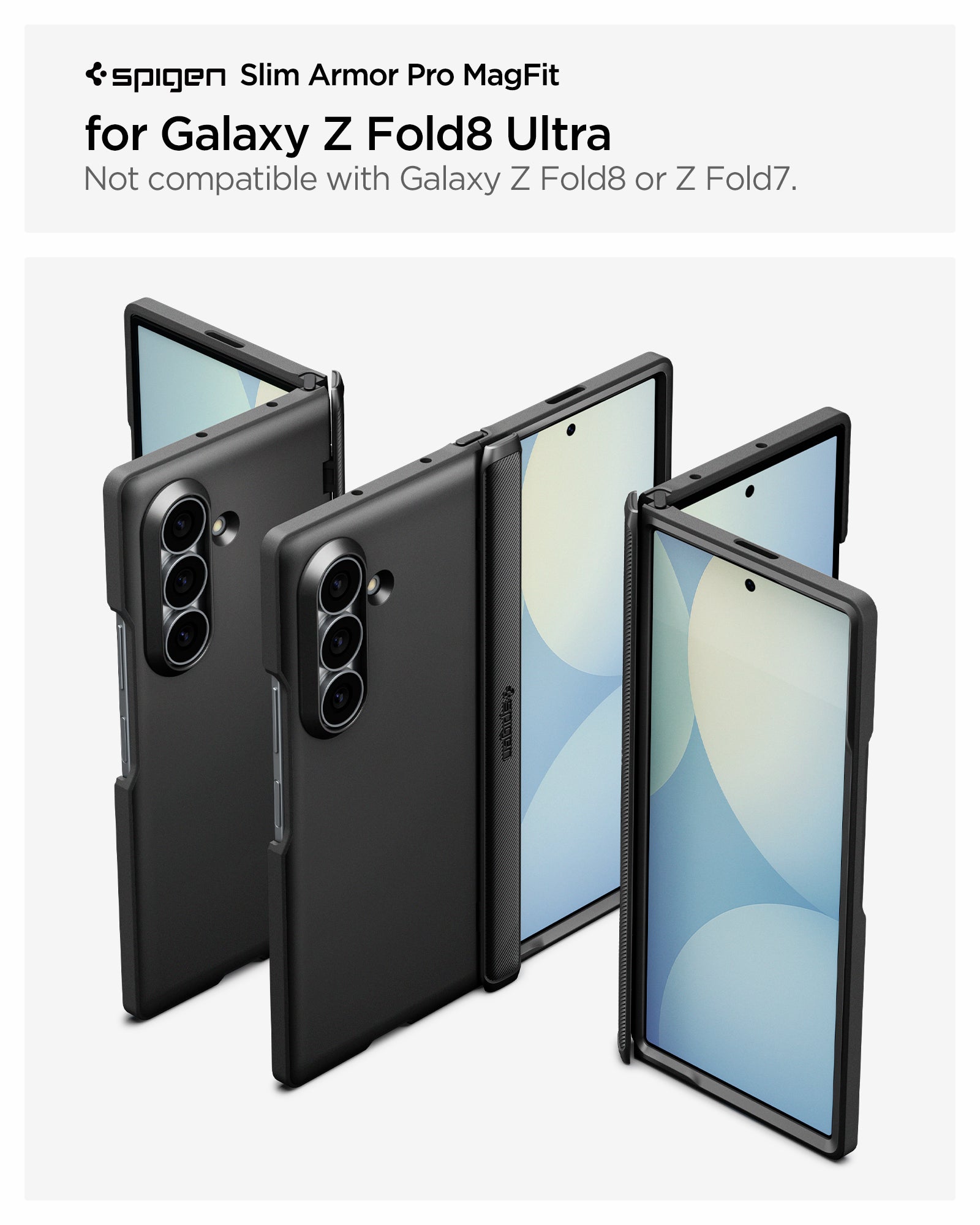 Galaxy Z Fold 8 Case Slim Armor Pro (Mag Fit) - Spigen.com