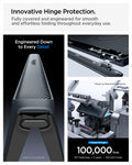 ACS11504 - Galaxy Z Fold 8 Ultra Slim Armor Pro (Mag Fit) Metal Slate showing the 