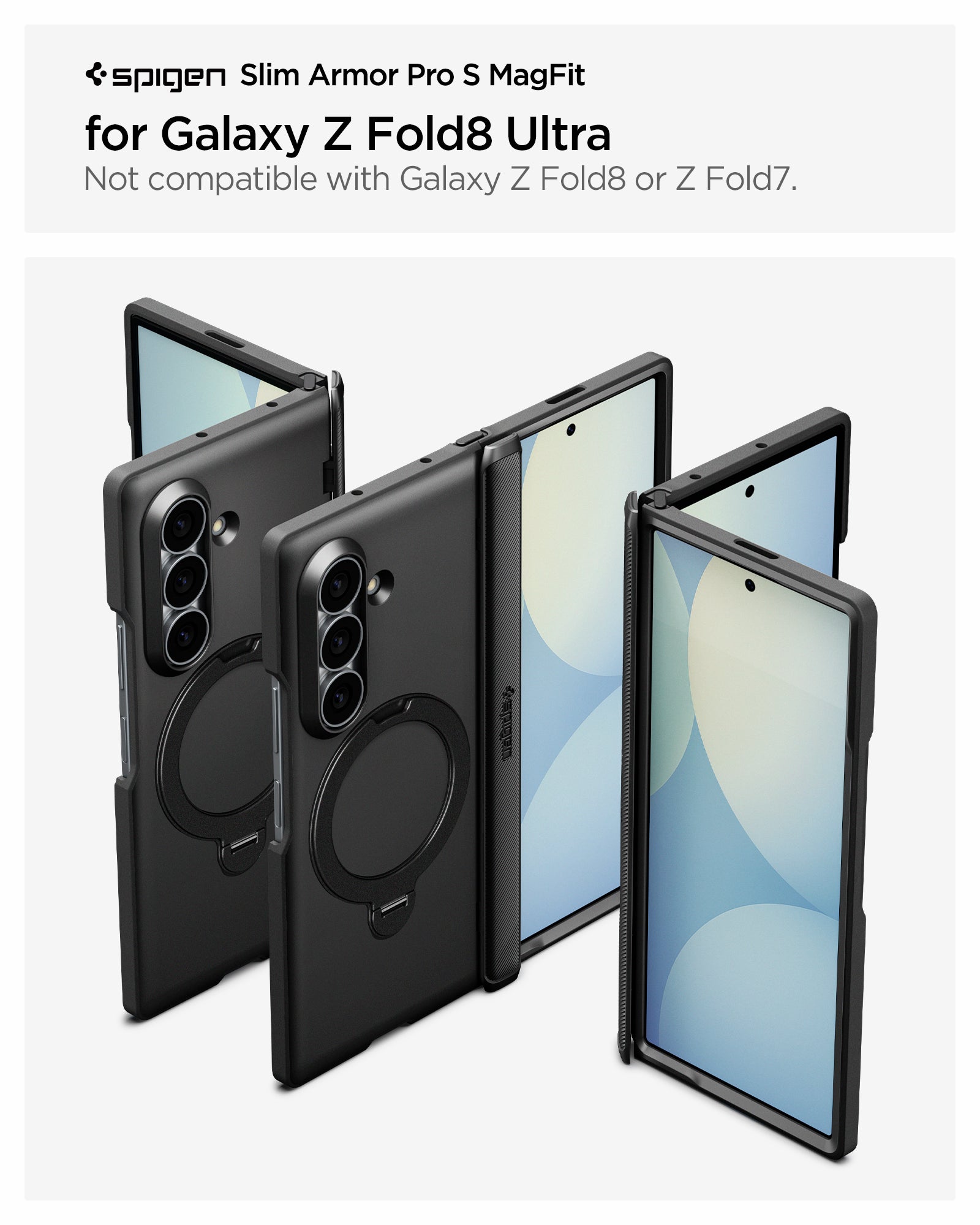 Galaxy Z Fold 8 Case Slim Armor Pro S (Mag Fit) - Spigen.com