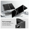ACS09551 - Galaxy Z Fold 7 - Slim Armor Pro (MagFit) in black showing the full coverage. Complete hinge protection. First of its kind with semi-auto sliding tech