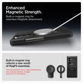 ACS09551 - Galaxy Z Fold 7 - Slim Armor Pro (MagFit) in black Enhanced Magnetic strength. Built in magnet ring for seamless Magsafe attachment. Built in magnet ring unlocks a new world of magfit essentials. Driving vibrations may cause detach ment. Use a sec