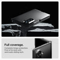 ACS09549 - Galaxy Z Fold 7 Tough Armor Pro (MagFit) in black showing the full coverage. Complete hinge protection. First of its kind with semi-auto sliding tech