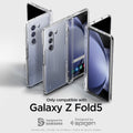 ACS06516 - Galaxy Z Fold 5 Case Thin Fit Pro in crystal clear showing the compatibility only with Galaxy Z Fold 5