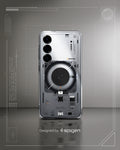 ACS09470 - Galaxy S25 Case Ultra Hybrid Metal Ring Neo One (MagFit) in Neo One designed by spigen.