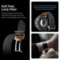 AMP10119 - Galaxy Watch 8 Series Enzo showing soft feel long wear. natural leather that feels smooth from day one and stays comfortable over time