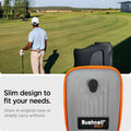ACS04229 - Bushnell Tour V5 Shift Rangefinder AirTag Case in charcoal showing the slim design to fit your needs, store in original case or simply carry without