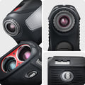 ACS04229 - Bushnell Tour V5 Shift Rangefinder AirTag Case in charcoal showing the different angles