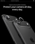 AGL09863 - iPhone 17 Air Optik Pro EZ Fit Lens Protector showing the high aluminosilicate. Tempered glass protects your lens.