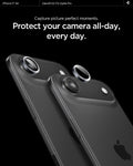 AGL10130 - iPhone 17 Air Optik Pro EZ Fit Lens Protector showing the high aluminosilicate. Tempered glass protects your lens.