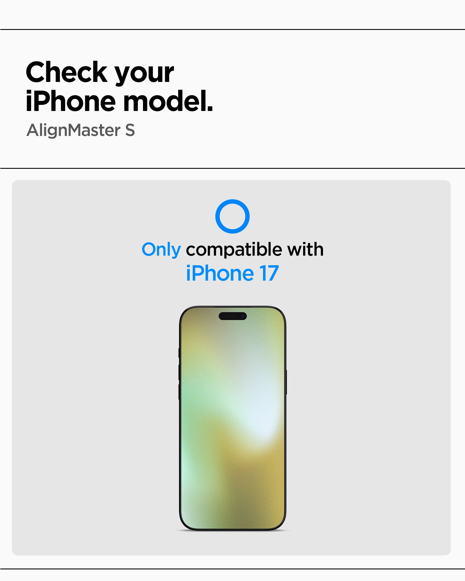 AGL10484 - iPhone 17 - Glas.tR AlignMaster S