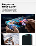 AGL11323 - iPhone 18 Pro / iPhone 17 Pro GLAS.tR AlignMaster S showing responsive touch performance for smooth and seamless screen interaction.