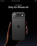 AGL10132 - iPhone Air Optik Pro EZ Fit Lens Protector showing the compatibility. Made for the iPhone Air