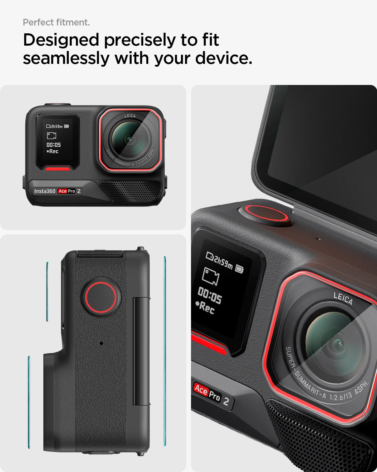 AGL09769 - Ace Pro 2 Glas.tR SLIM showing front and display