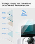 AGL11171 - Insta360 Go Ultra Glas.tR SLIM showing 9h tempered glass