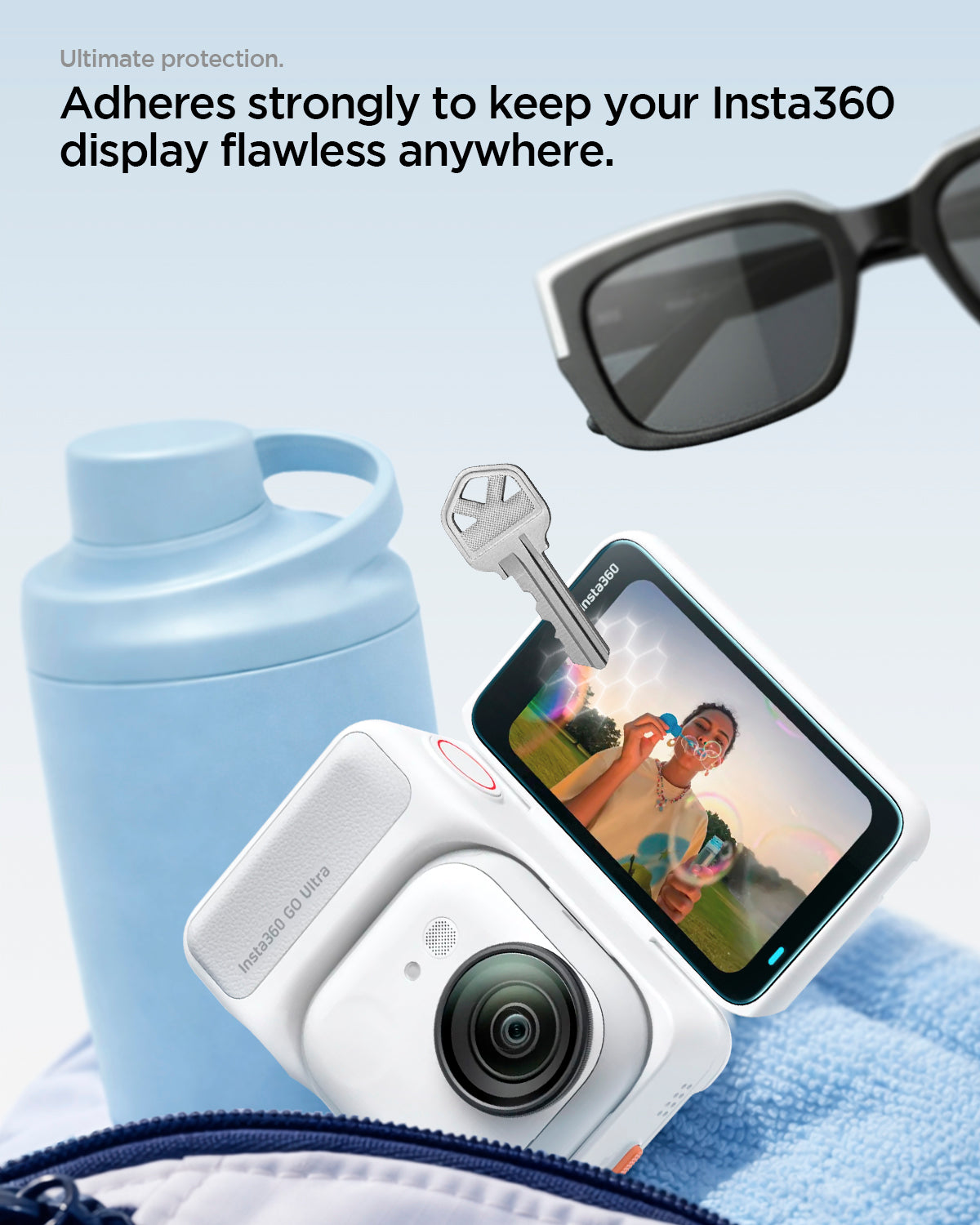 Spigen, Screenprotector compatibel met,Insta360 X5, Insta360 X4, 2