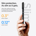 ACS03519 - iPhone 13 Case Liquid Air in black showing the slim protection. Stay slim without having to jeopardize functionality and drop protection 0.3