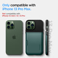 ACS04559 - iPhone 13 Pro Max Case Slim Armor CS in midnight green  showing only compatible with iPhone 13 max. not compatible with iPhone 13 mini, 13 pro, 13