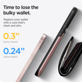 ACS03537 - iPhone 13 Case Slim Armor CS in rose gold showing time to lose the bulky wallet. Replace your wallet with a case that's sleek and slim.