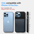 ACS03220 - iPhone 13 Pro Max Case Slim Armor CS in metal slate showing only compatible with iPhone 13 pro max. not compatible with iPhone 13 mini, 13, 13 pro
