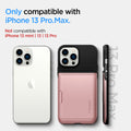 ACS03219 - iPhone 13 Pro Max Case Slim Armor CS in rose gold showing only compatible with iPhone 13 pro max. not compatible with iPhone 13 mini, 13, 13 pro
