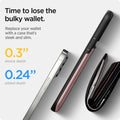ACS03219 - iPhone 13 Pro Max Case Slim Armor CS in rose gold showing time to lose the bulky wallet. Replace your wallet with a case that's sleek and slim.