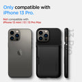 ACS03536 - iPhone 13 Case Slim Armor CS in black showing only compatible with iPhone 13. not compatible with iPhone 13 mini, 13 pro, 13 pro max