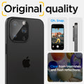 AGL06913 - iPhone 16 Pro / 16 Pro Max Optik Lens Protector in black original quality. clear from blemishes and flash reflections.