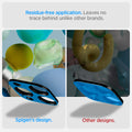 AGL06913 - iPhone 16 Pro / 16 Pro Max Optik Lens Protector in black residue free application. leaves no trace behind unlike other brands.