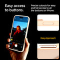 ACS08689 - iPhone 16 Pro Max Case Ultra Hybrid (MagFit) in Frost Rose easy access to buttons. Precise cutouts for easy and full access to all the buttons on iPhone.Titanium