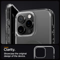 ACS07999 - iPhone 16 Pro Max Case Ultra Hybrid (MagFit) in Graphite crystal clarity. Showcase the original design of the device.