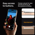 ACS07998 - iPhone 16 Pro Max Case Ultra Hybrid (MagFit) in White easy access to buttons. Precise cutouts for easy and full access to all the buttons on iPhone.