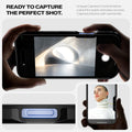 ACS08216 - iPhone 16 Case Tough Armor AI (MagFit) in Black ready to capture the perfect shot. Unique camera a control button cutout for quick and easy access capture photos with zero limits. 