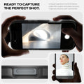 ACS08515 - iPhone 16 Case Tough Armor AI (MagFit) in Frost Black  ready to capture the perfect shot. Unique camera a control button cutout for quick and easy access capture photos with zero limits. 