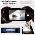 ACS08086 - iPhone 16 Plus Case Tough Armor AI (MagFit) in Navy Blue ready to capture the perfect shot. Unique camera a control button cutout for quick and easy access capture photos with zero limits. 