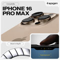 ACS08502 - iPhone 16 Pro Max Case Tough Armor AI (MagFit) in Frost Black  compatibility iphone 16 Pro max. Made for magfit. Easy approach.