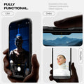 ACS08510 - iPhone 16 Pro Case Tough Armor T AI (MagFit + Camera Control) in Black showing the fully functional, experience the new camera control at its fullest capacity, click, swipe and half press