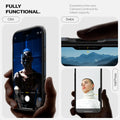 ACS08504 - iPhone 16 Pro Max Case Tough Armor T AI (MagFit) in Metal Slate showing the fully functional, experience the new camera control at its fullest capacity, click, swipe and half press